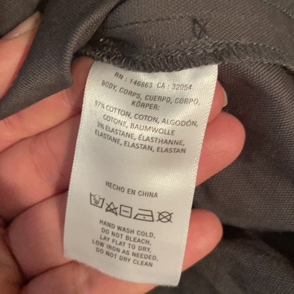 NWOT Anthropologie Dolman Sleeve Grey Utility Moto Jacket Size M cinched waist - Picture 7 of 7